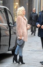 PIXIE LOTT Out Shopping in Milan 01/28/2017