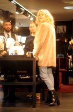 PIXIE LOTT Out Shopping in Milan 01/28/2017