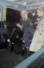 POPPY DELEVINGNE and LAURA BAILEY at Chiltern Firehouse in London 01/19/2017