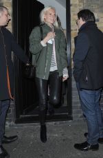 POPPY DELEVINGNE and LAURA BAILEY at Chiltern Firehouse in London 01/19/2017