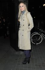 POPPY DELEVINGNE and LAURA BAILEY at Chiltern Firehouse in London 01/19/2017