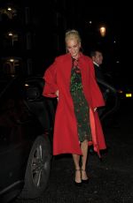 POPPY DELEVINGNE Arrives at Rodial VIP Dinner in London 01/16/2017