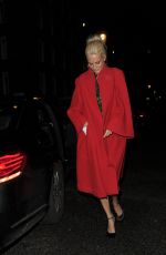 POPPY DELEVINGNE Arrives at Rodial VIP Dinner in London 01/16/2017