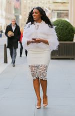 PORSHA WILLIAMS Out and About in New York 01/13/2017