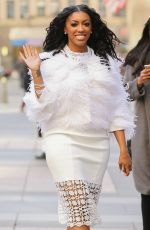 PORSHA WILLIAMS Out and About in New York 01/13/2017