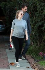 Pregnant AMANDA SEYFRIED and Thomas Sadoski Out in Studio City 01/15/2017
