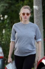 Pregnant AMANDA SEYFRIED and Thomas Sadoski Out in Studio City 01/15/2017