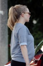 Pregnant AMANDA SEYFRIED and Thomas Sadoski Out in Studio City 01/15/2017