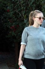 Pregnant AMANDA SEYFRIED and Thomas Sadoski Out in Studio City 01/15/2017