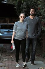 Pregnant AMANDA SEYFRIED and Thomas Sadoski Out in Studio City 01/15/2017