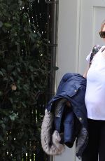 Pregnant AMANDA SEYFRIED Out in Beverly Hills 01/21/2017
