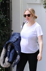 Pregnant AMANDA SEYFRIED Out in Beverly Hills 01/21/2017