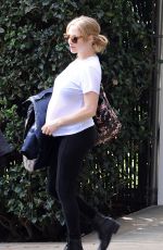 Pregnant AMANDA SEYFRIED Out in Beverly Hills 01/21/2017