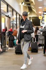 Pregnant GAL GADOT at Los Angeles Inernational Airport 01/06/2017