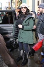 Pregnant LAURA PREPON Out in Park City 01/22/2017