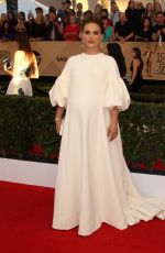 Pregnant NATALIE PORTMAN at 23rd Annual Screen Actors Guild Awards in Los Angeles 01/29/2017