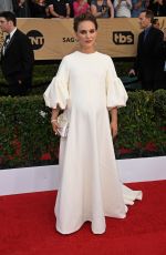 Pregnant NATALIE PORTMAN at 23rd Annual Screen Actors Guild Awards in Los Angeles 01/29/2017