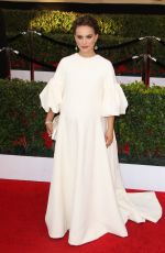 Pregnant NATALIE PORTMAN at 23rd Annual Screen Actors Guild Awards in Los Angeles 01/29/2017