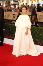Pregnant NATALIE PORTMAN at 23rd Annual Screen Actors Guild Awards in Los Angeles 01/29/2017