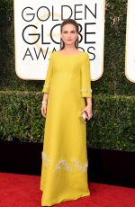 Pregnant NATALIE PORTMAN at 74th Annual Golden Globe Awards in Beverly Hills 01/08/2017