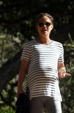 Pregnant NATALIE PORTMAN Out for a Hike in Los Feliz 01/30/2017