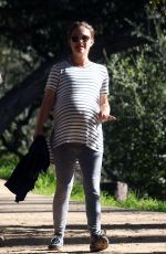 Pregnant NATALIE PORTMAN Out for a Hike in Los Feliz 01/30/2017