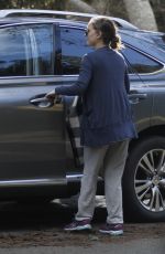 Pregnant NATALIE PORTMAN Out in a Park in Los Angeles 01/13/2017