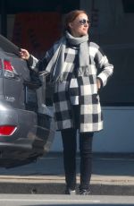 Pregnant NATALIE PORTMAN Out in Los Angeles 01/14/2017