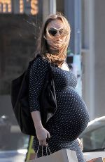 Pregnant NATALIE PORTMAN Out Shopping in Los Feliz 01/06/2017