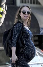 Pregnant NATALIE PORTMAN Out Shopping in Los Feliz 01/06/2017