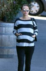 Pregnant NATLIE PORTMAN Out and About in Los Angeles 01/27/2017