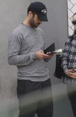 Pregnant NICOLE PORTMAN Out and About in Los Feliz 01/05/2017