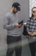 Pregnant NICOLE PORTMAN Out and About in Los Feliz 01/05/2017