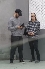 Pregnant NICOLE PORTMAN Out and About in Los Feliz 01/05/2017