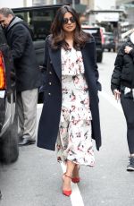 PRIYANKA CHOPRA Arrives at ABC Studios in New York 01/29/2017