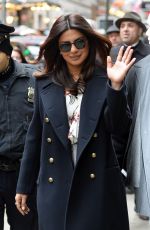 PRIYANKA CHOPRA Arrives at ABC Studios in New York 01/29/2017