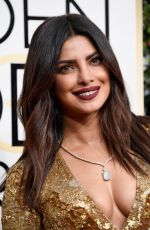 PRIYANKA CHOPRA at 74th Annual Golden Globe Awards in Beverly Hills 01/08/2017