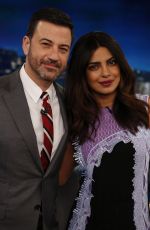 PRIYANKA CHOPRA at Jimmy Kimmel Live 01/19/2017