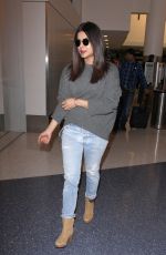 PRIYANKA CHOPRA at LAX Airport in Los Angeles 01/18/2017