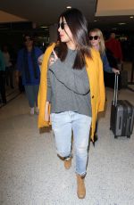 PRIYANKA CHOPRA at LAX Airport in Los Angeles 01/18/2017