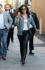 PRIYANKA CHOPRA Leaves Jimmy Kimmel Live in Hollywood 01/19/2017