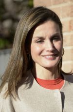 QUEEN LETIZIA OF SPAIN Out in Madrid 01/12/2017