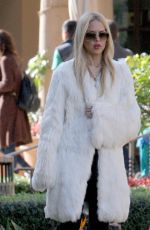 RACHEL ZOE Out and About in Los Angeles 01/01/2017