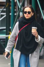 RASHIDA JONES Out and About in New York 01/30/2017