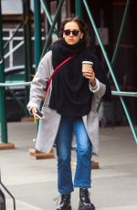 RASHIDA JONES Out and About in New York 01/30/2017