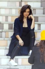REBECCA BLACK on the Set of a Photoshoot in West Hollywood 01/06/2017