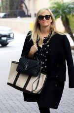 REESE WITHERSPOON Arrives at Her Office in Beverly Hills 01/04/2017