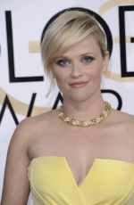 REESE WITHERSPOON at 74th Annual Golden Globe Awards in Beverly Hills 01/08/2017