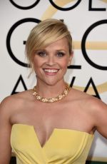 REESE WITHERSPOON at 74th Annual Golden Globe Awards in Beverly Hills 01/08/2017