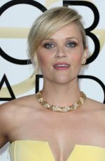 REESE WITHERSPOON at 74th Annual Golden Globe Awards in Beverly Hills 01/08/2017